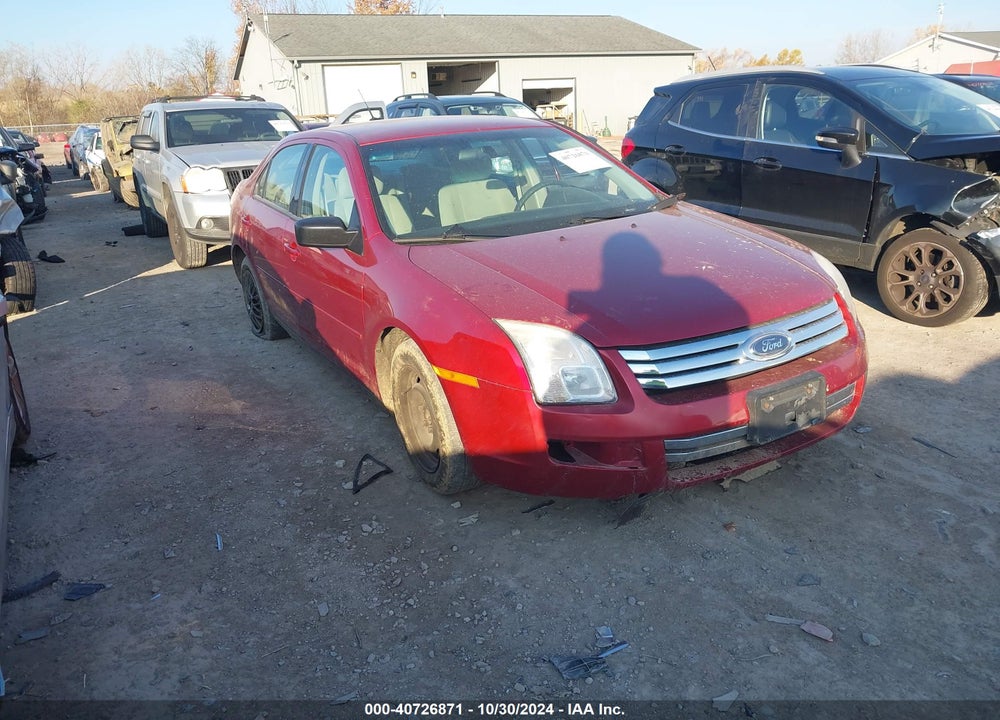 2007 FORD FUSION S VIN: 3FAHP06Z37R188808