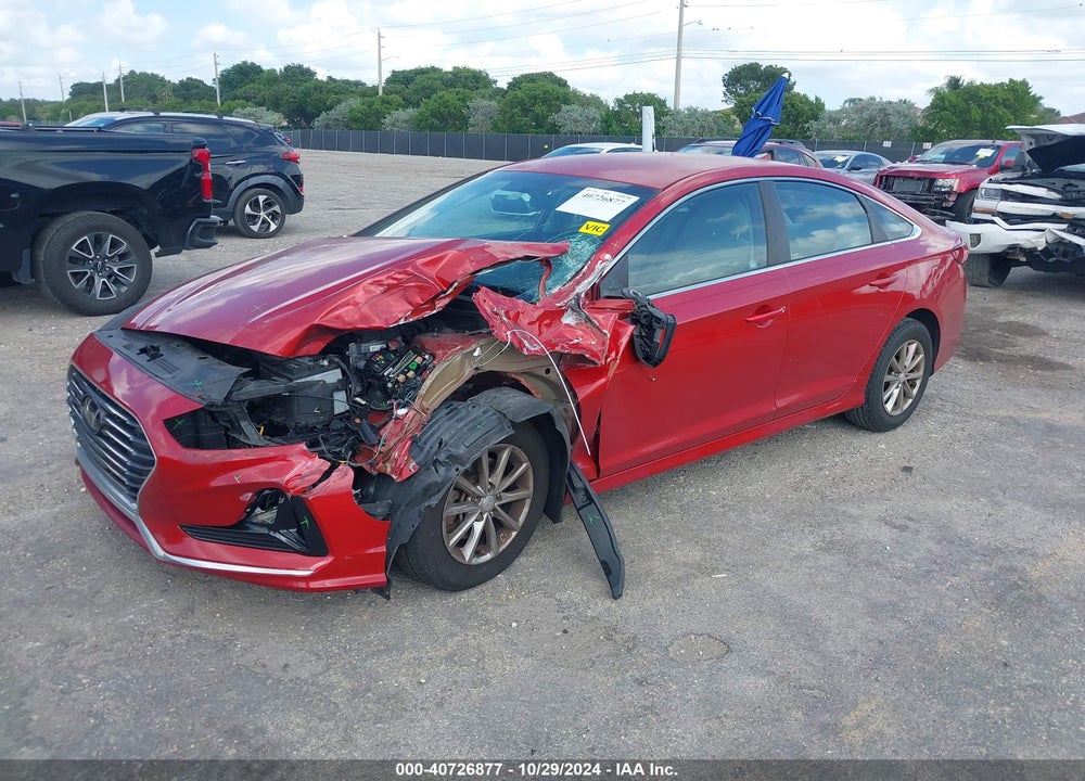 2018 HYUNDAI SONATA SE VIN: 5NPE24AF1JH713763