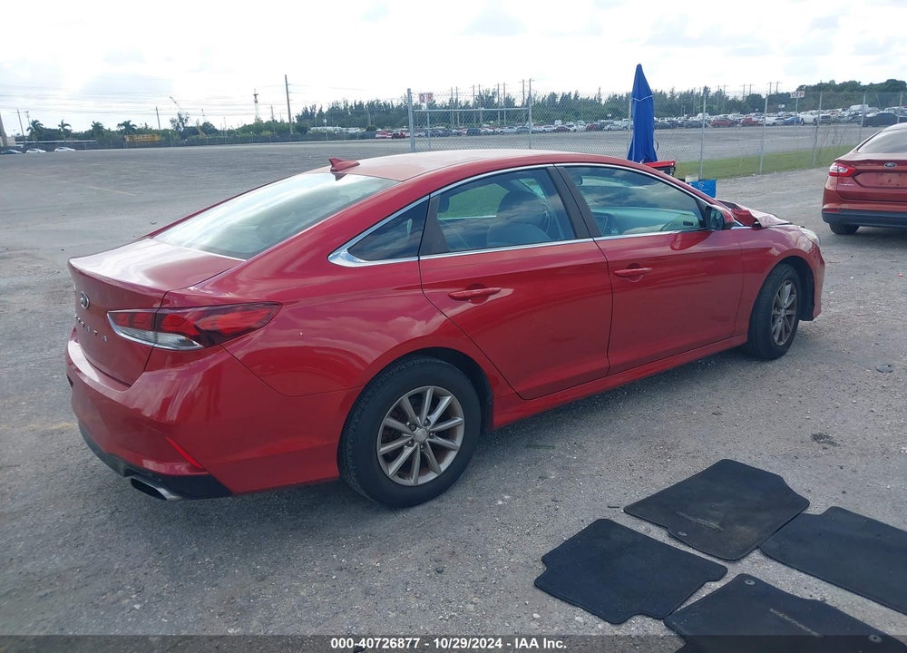 2018 HYUNDAI SONATA SE VIN: 5NPE24AF1JH713763
