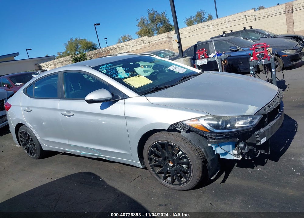 2018 HYUNDAI ELANTRA SEL VIN: 5NPD84LF6JH240921