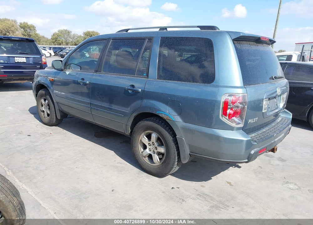 2006 HONDA PILOT EX-L VIN: 2HKYF18696H524601