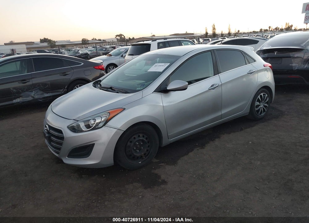 2016 HYUNDAI ELANTRA GT VIN: KMHD35LH3GU252783