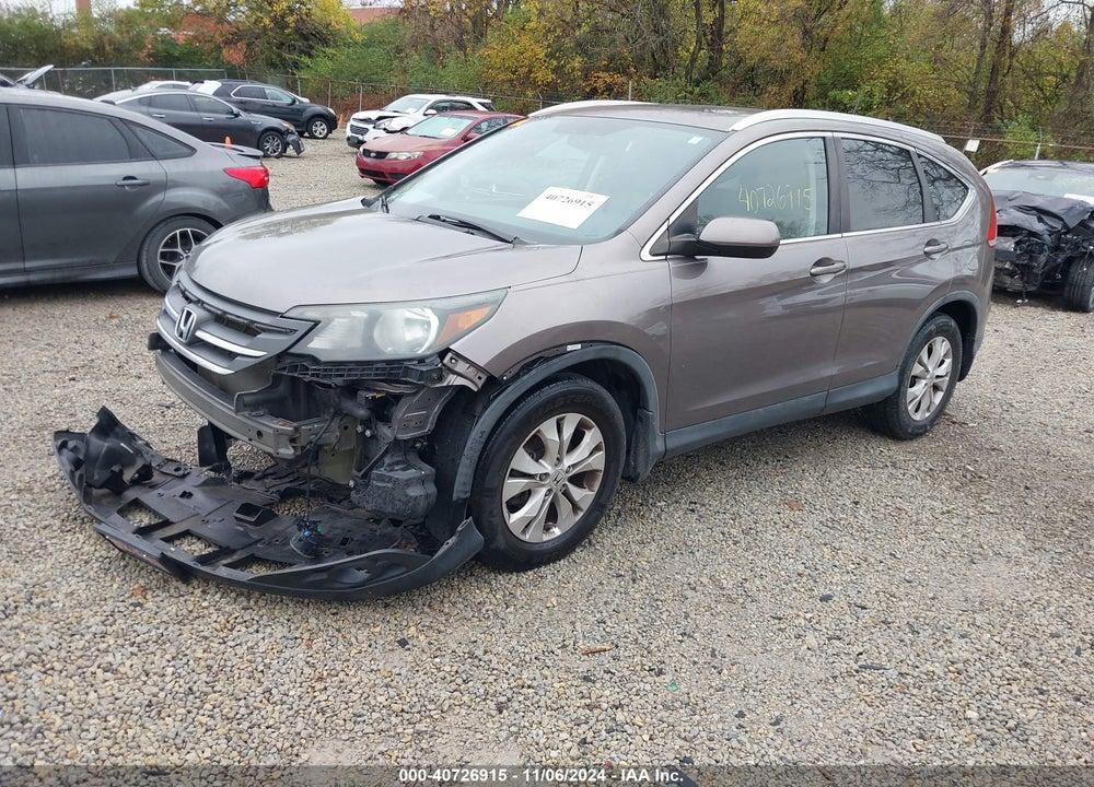2013 HONDA CR-V EX-L VIN: 5J6RM4H75DL060651