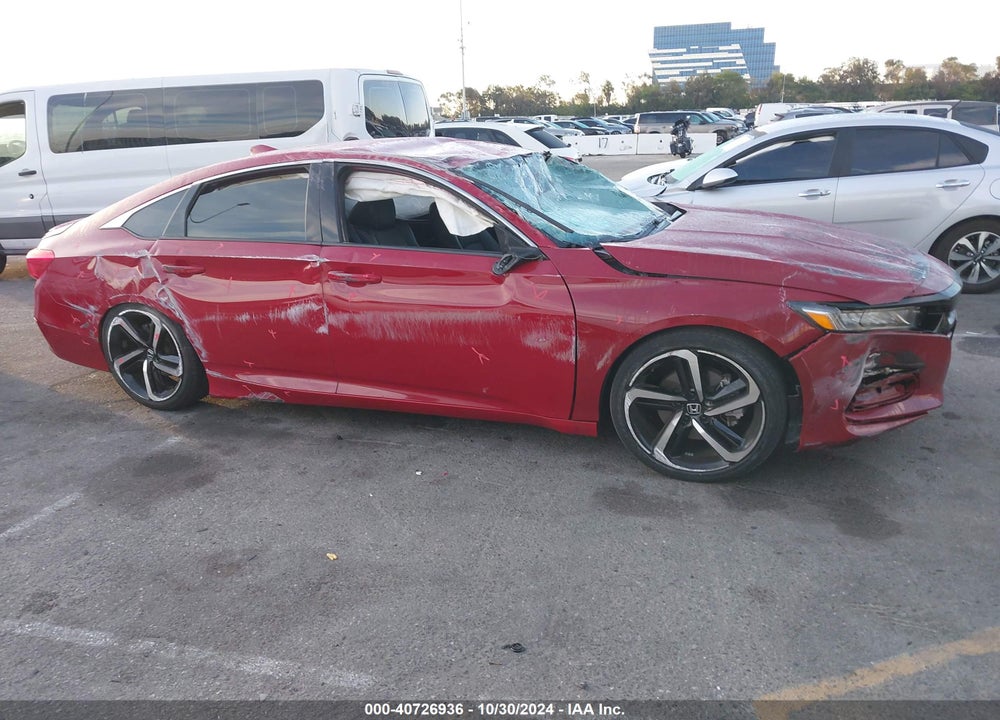 2019 HONDA ACCORD SPORT VIN: 1HGCV1F35KA000533
