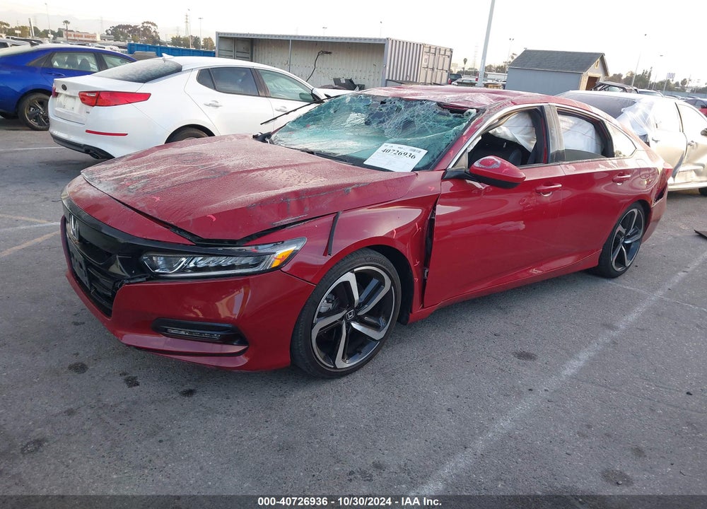 2019 HONDA ACCORD SPORT VIN: 1HGCV1F35KA000533