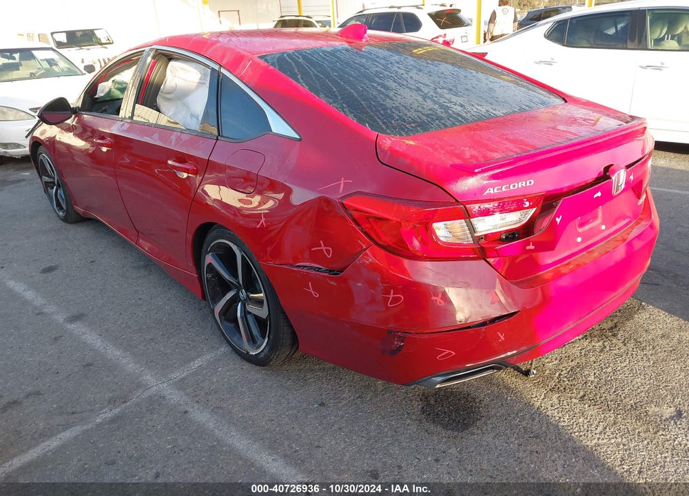 2019 HONDA ACCORD SPORT VIN: 1HGCV1F35KA000533