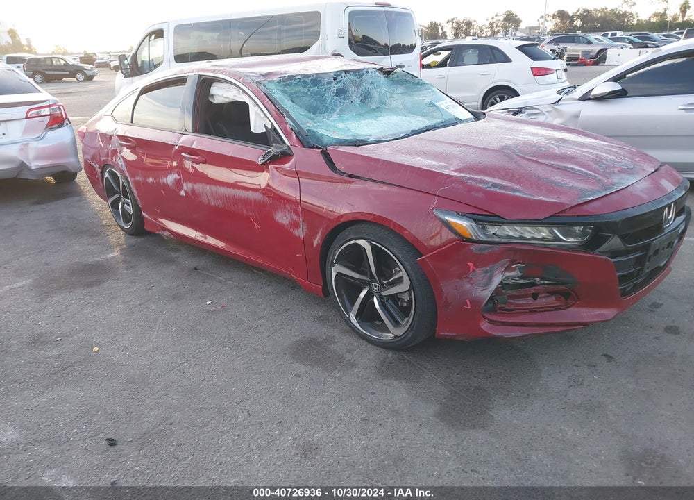 2019 HONDA ACCORD SPORT VIN: 1HGCV1F35KA000533
