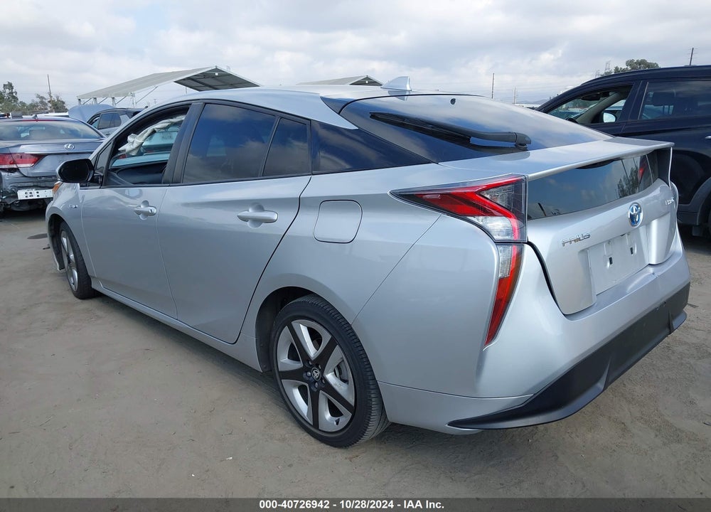 2017 TOYOTA PRIUS THREE TOURING VIN: JTDKARFU5H3534688