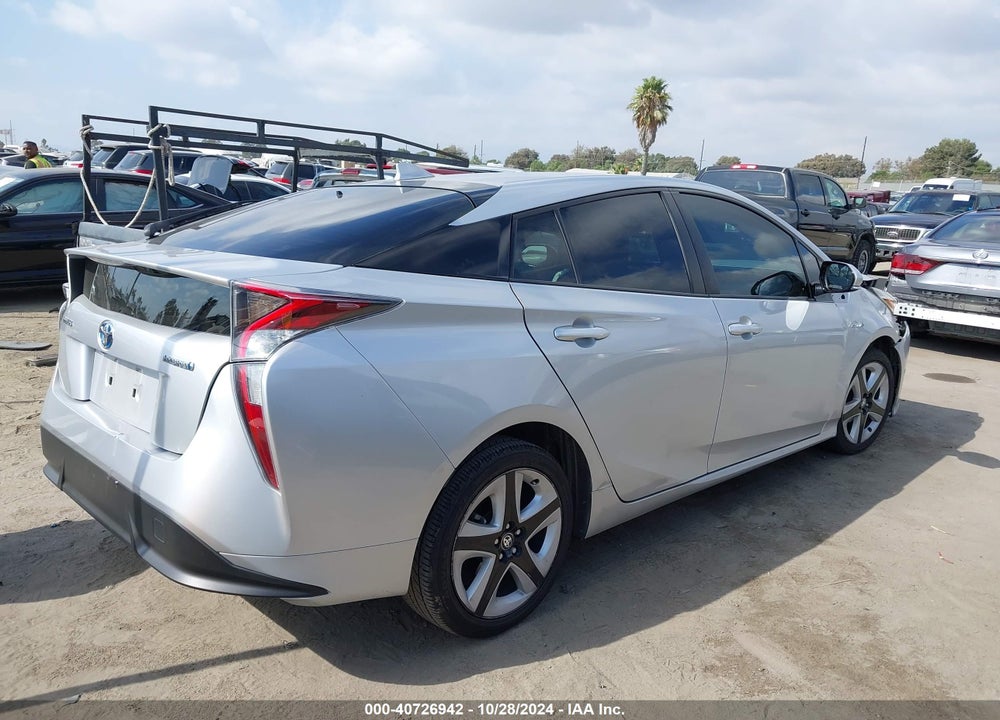 2017 TOYOTA PRIUS THREE TOURING VIN: JTDKARFU5H3534688