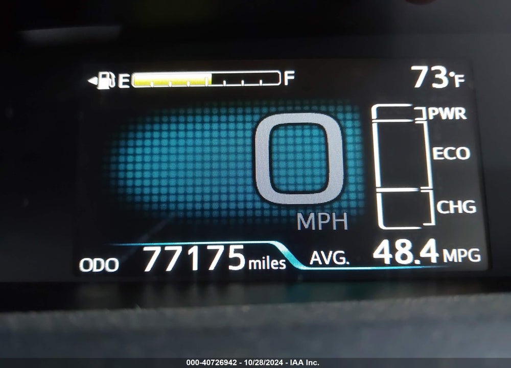 2017 TOYOTA PRIUS THREE TOURING VIN: JTDKARFU5H3534688