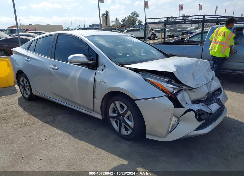 2017 TOYOTA PRIUS THREE TOURING VIN: JTDKARFU5H3534688