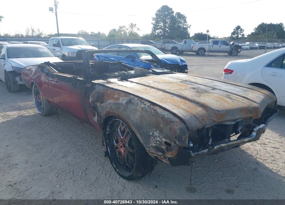 1969 OLDSMOBILE CUTLASS VIN: 336679E185450