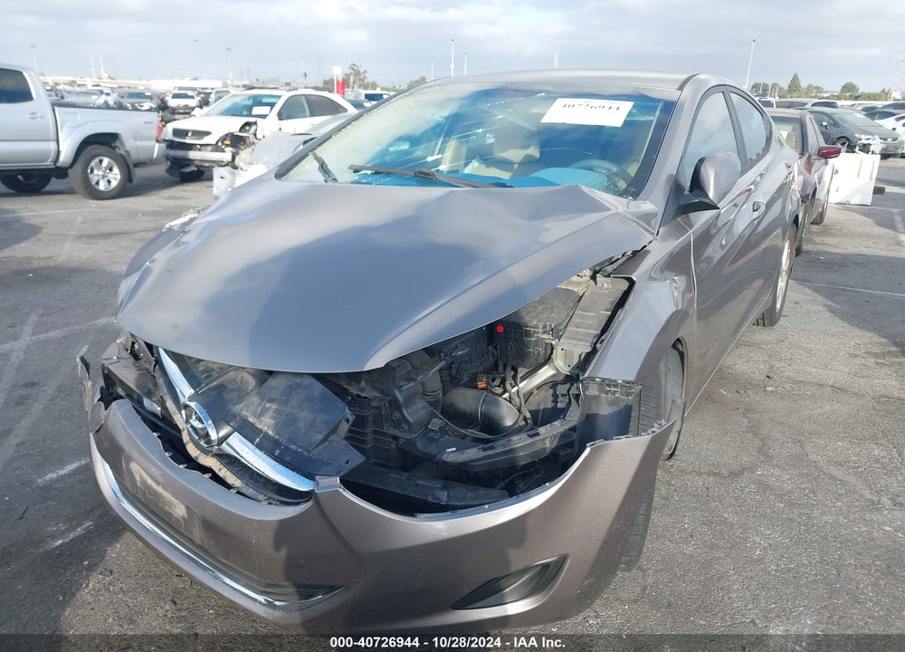2013 HYUNDAI ELANTRA VIN: 5NPDH4AE1DH419625