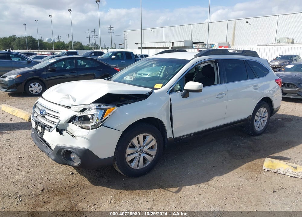 2016 SUBARU OUTBACK 2.5I PREMIUM VIN: 4S4BSACC3G3327138