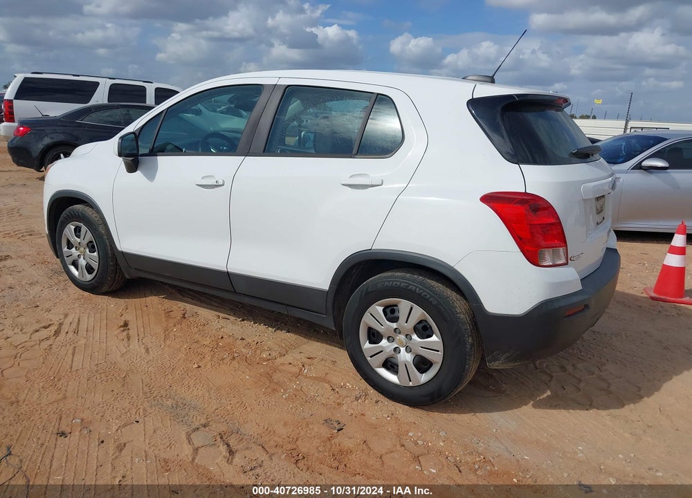 2016 CHEVROLET TRAX 1LS VIN: KL7CJKSB3GB740545