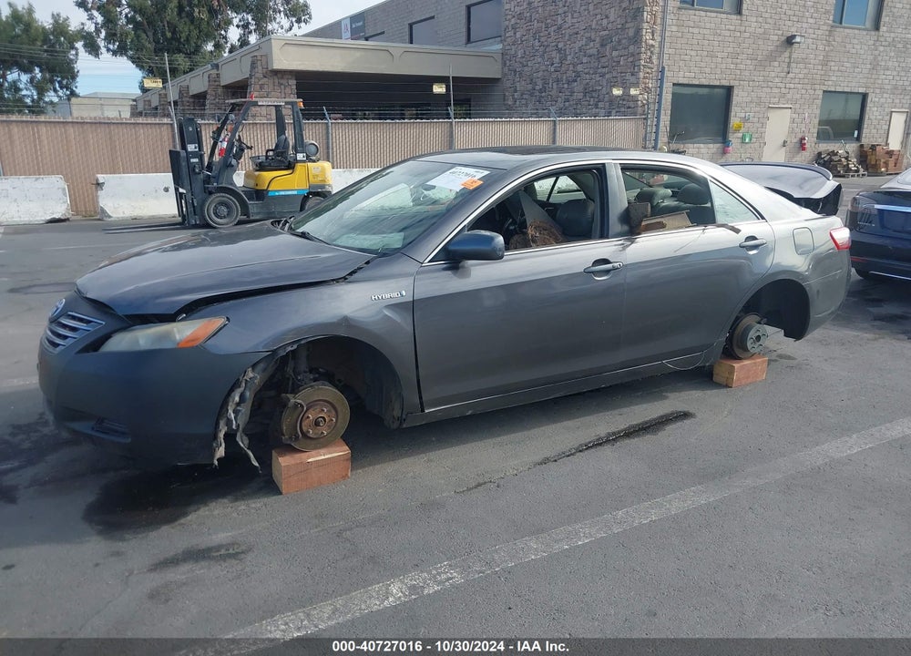 2007 TOYOTA CAMRY HYBRID VIN: JTNBB46K273025263