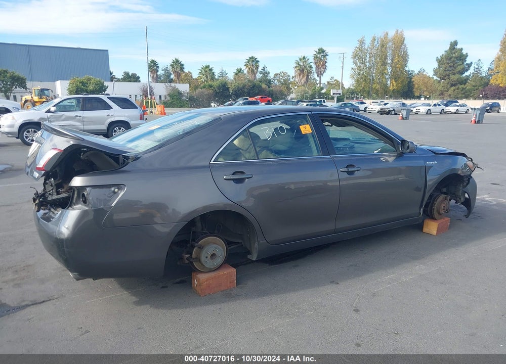 2007 TOYOTA CAMRY HYBRID VIN: JTNBB46K273025263