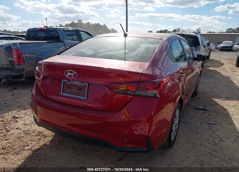 2022 HYUNDAI ACCENT SE VIN: 3KPC24A67NE165205