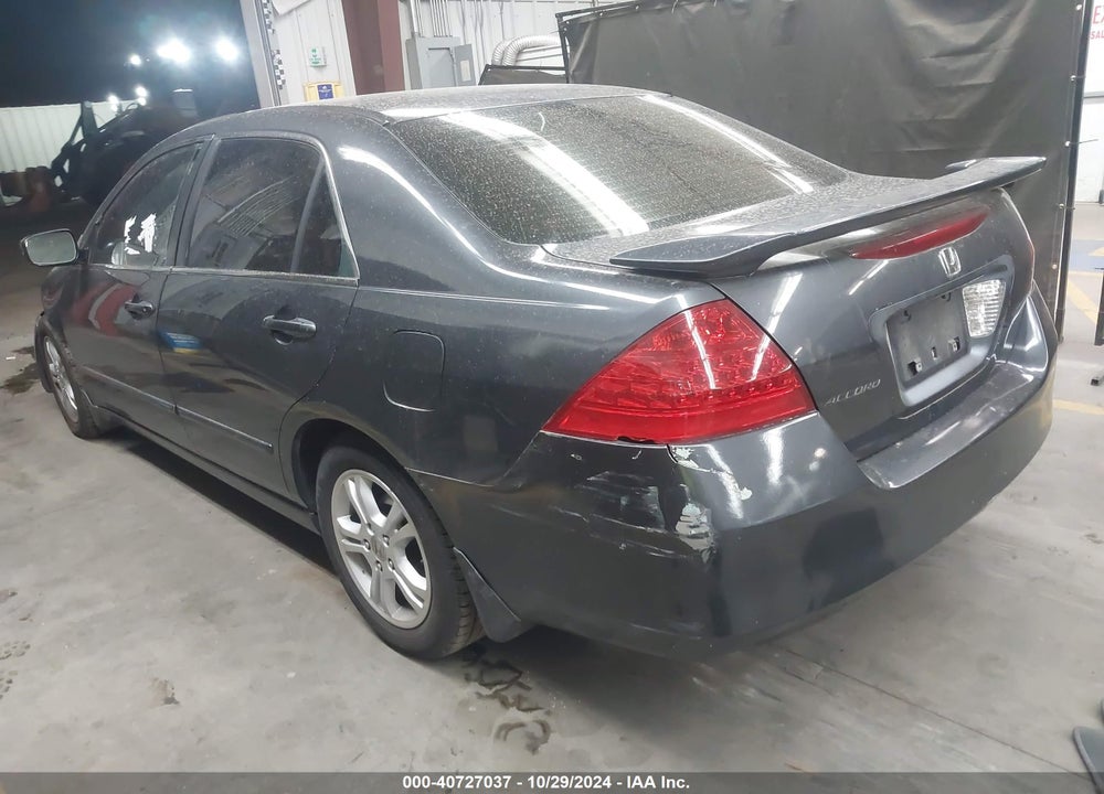 2007 HONDA ACCORD 2.4 SE VIN: 1HGCM56307A216288