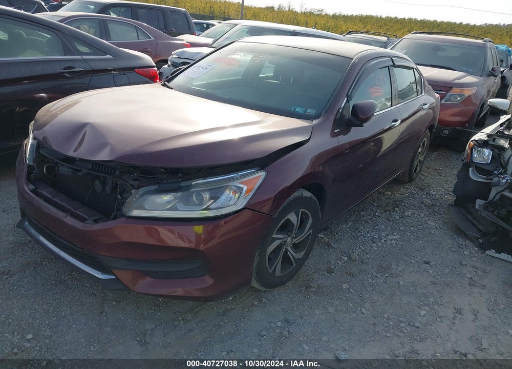 2016 HONDA ACCORD LX VIN: 1HGCR2F31GA110416