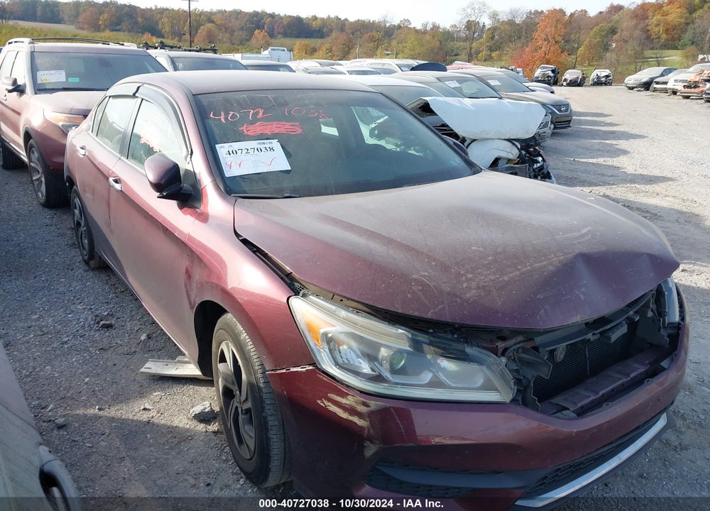 2016 HONDA ACCORD LX VIN: 1HGCR2F31GA110416