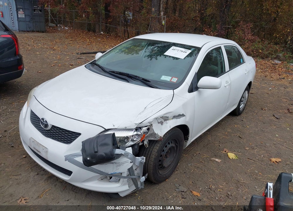 2010 TOYOTA COROLLA LE VIN: 2T1BU4EE9AC519712