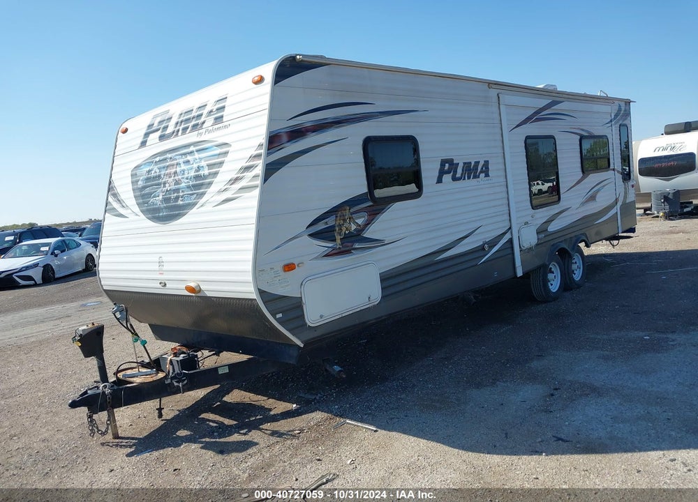 2014 PALOMINO PUMA VIN: 4X4TPUB21EP046105