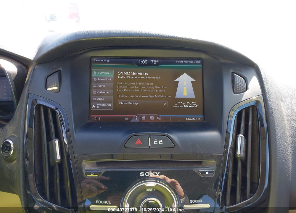 2014 FORD FOCUS ELECTRIC VIN: 1FADP3R42EL401114