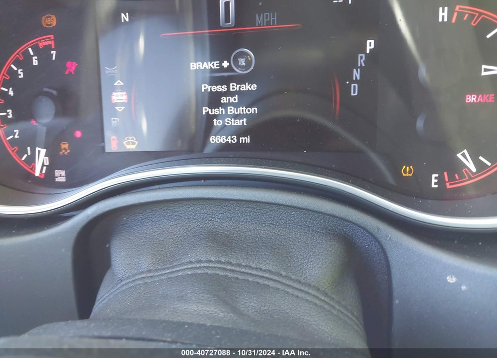 2019 DODGE DURANGO SXT PLUS RWD VIN: 1C4RDHAG6KC803404