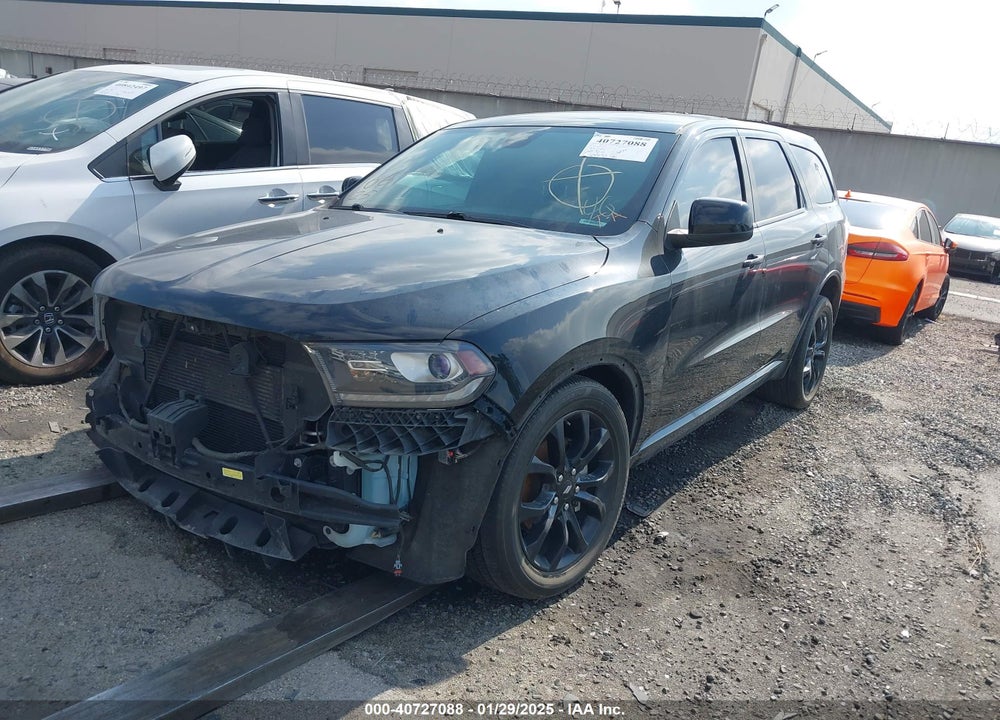 2019 DODGE DURANGO SXT PLUS RWD VIN: 1C4RDHAG6KC803404