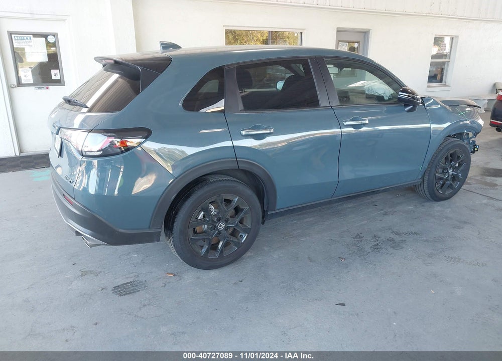 2024 HONDA HR-V 2WD SPORT/2WD SPORT W/O BSI VIN: 3CZRZ1H54RM736379