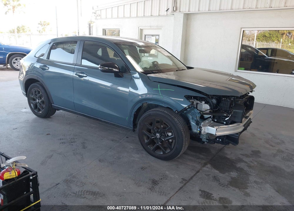 2024 HONDA HR-V 2WD SPORT/2WD SPORT W/O BSI VIN: 3CZRZ1H54RM736379
