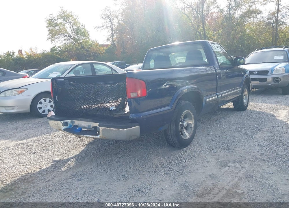 2003 CHEVROLET S-10 LS VIN: 1GCCS14H538274099
