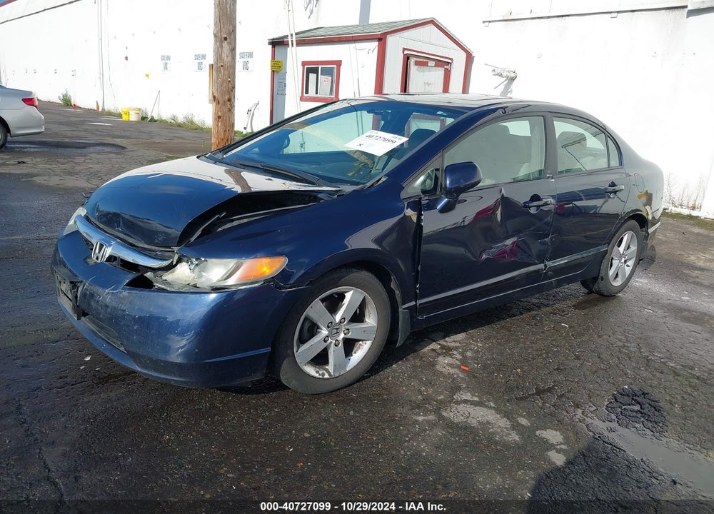 2007 HONDA CIVIC VIN: 1HGFA16887L106510