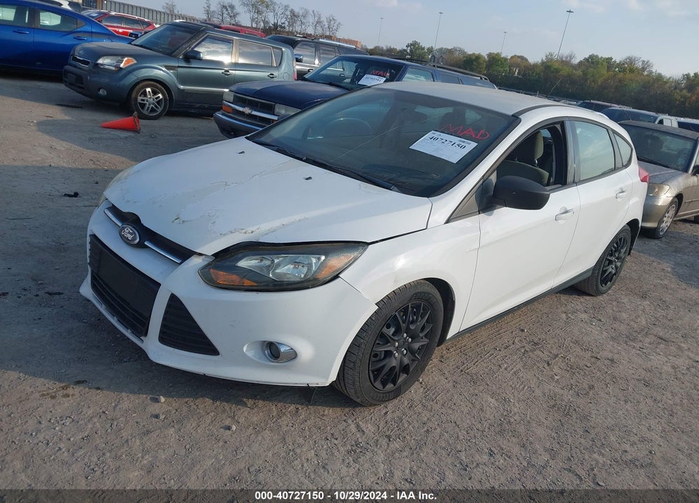 2012 FORD FOCUS SE VIN: 1FAHP3K23CL258634