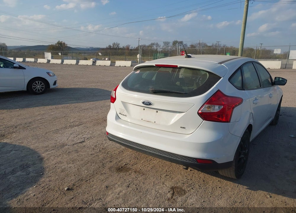 2012 FORD FOCUS SE VIN: 1FAHP3K23CL258634
