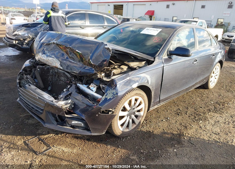 2014 AUDI A4 2.0T PREMIUM VIN: WAUBFAFL4EN022864