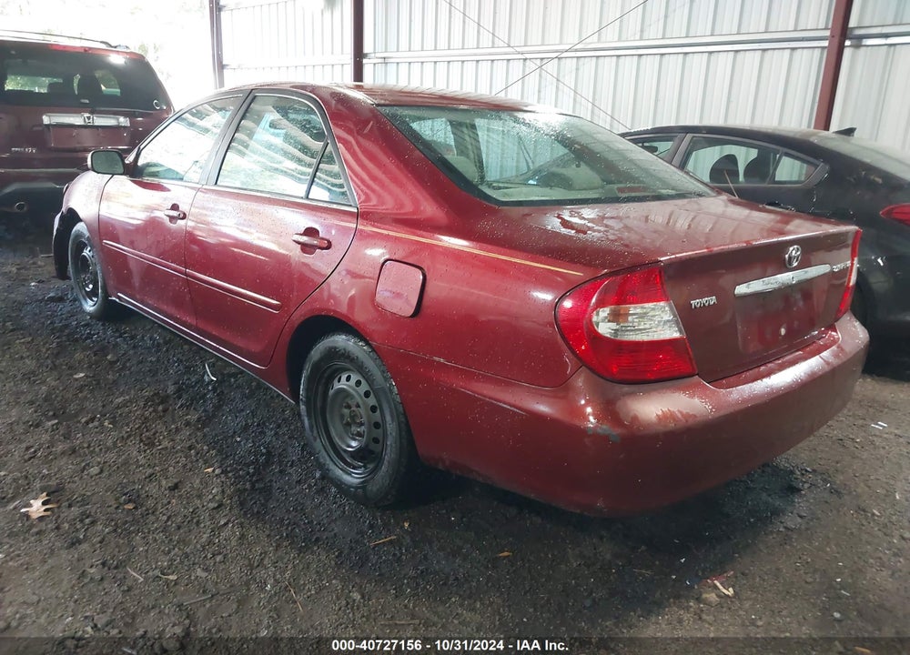 2004 TOYOTA CAMRY LE VIN: 4T1BE32K84U272557