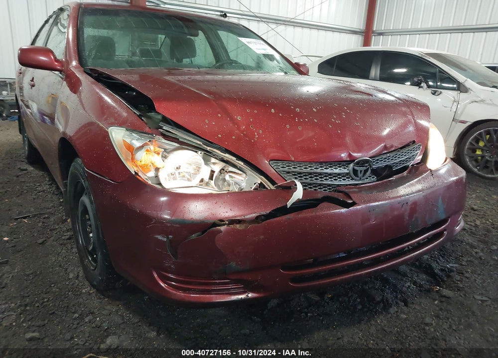 2004 TOYOTA CAMRY LE VIN: 4T1BE32K84U272557