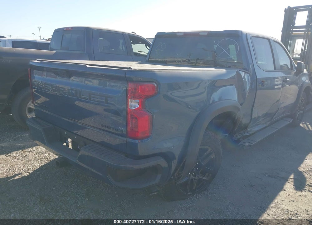 2024 CHEVROLET SILVERADO 1500 2WD SHORT BED CUSTOM VIN: 1GCPABEK2RZ162044