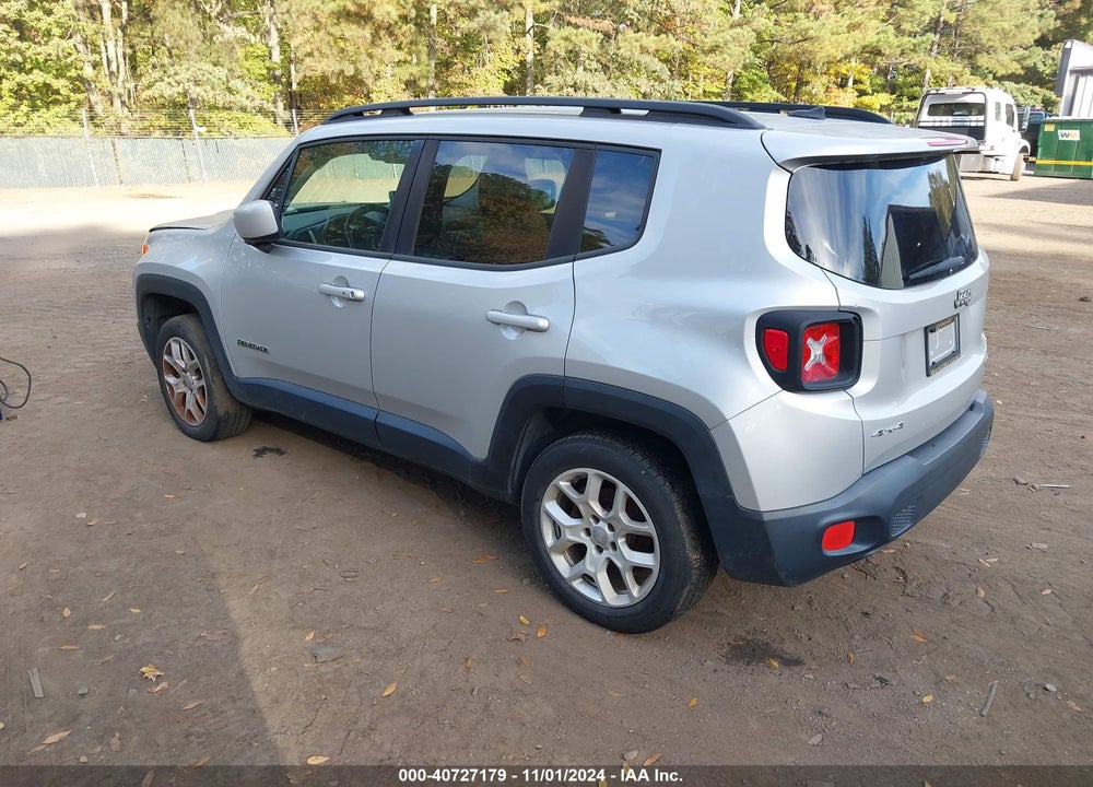 2015 JEEP RENEGADE LATITUDE VIN: ZACCJBBT9FPC43340