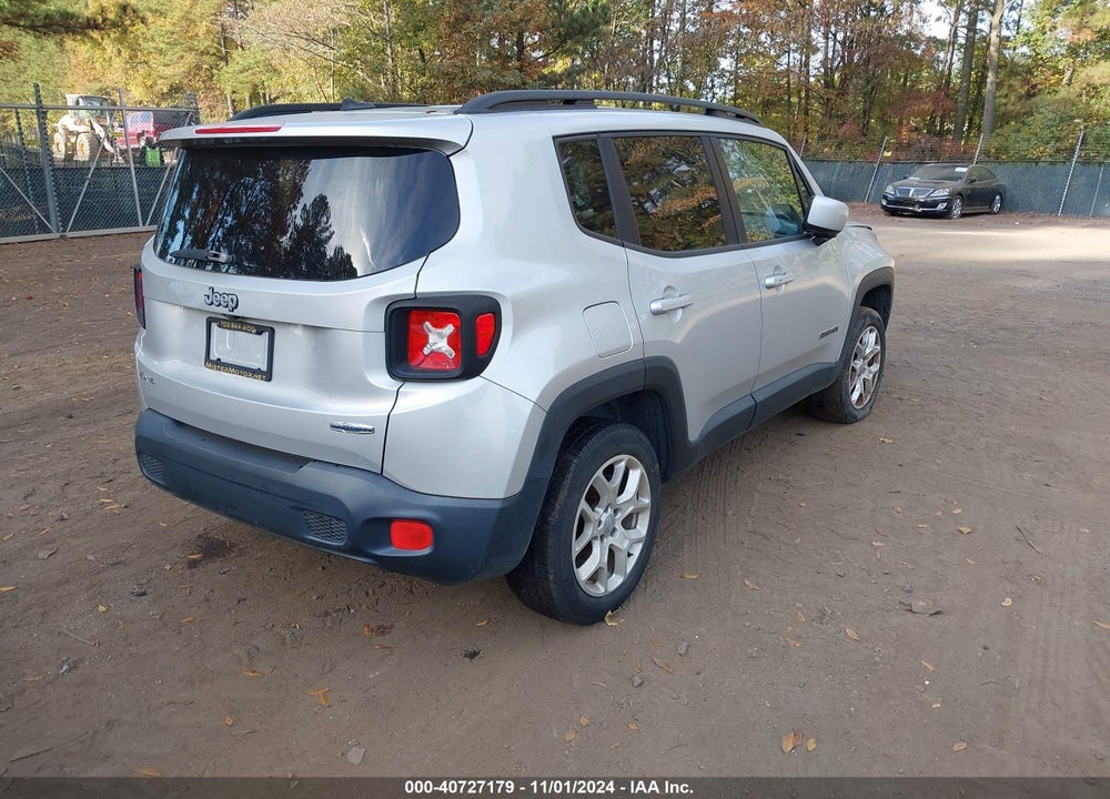 2015 JEEP RENEGADE LATITUDE VIN: ZACCJBBT9FPC43340