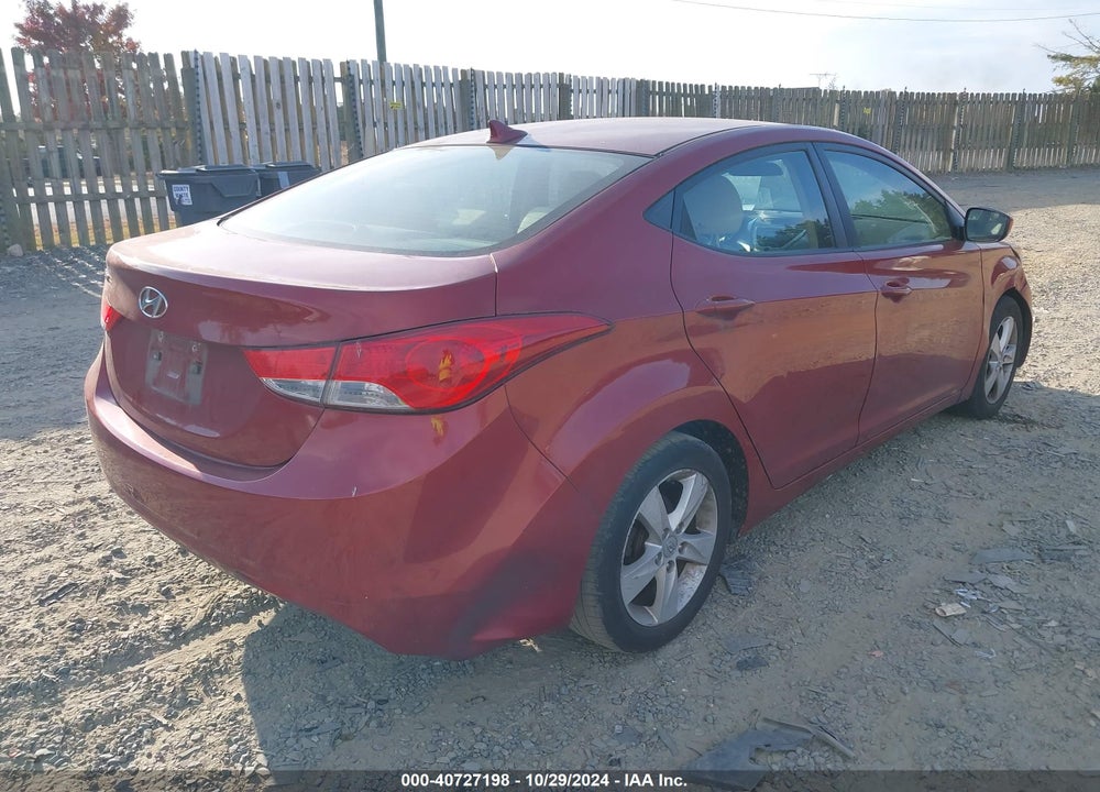 2011 HYUNDAI ELANTRA GLS (ULSAN PLANT) VIN: KMHDH4AE8BU106621