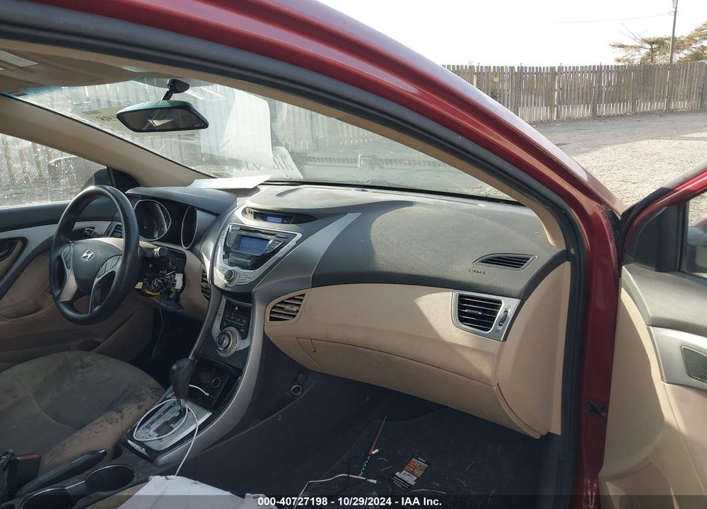 2011 HYUNDAI ELANTRA GLS (ULSAN PLANT) VIN: KMHDH4AE8BU106621