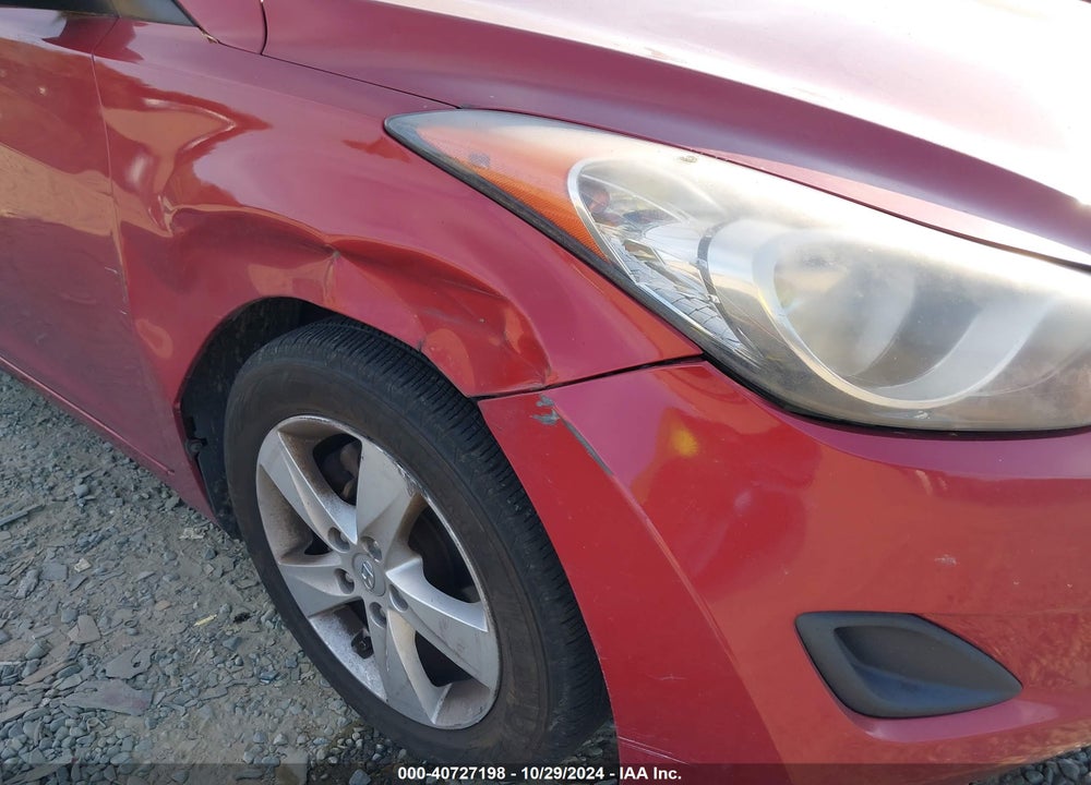 2011 HYUNDAI ELANTRA GLS (ULSAN PLANT) VIN: KMHDH4AE8BU106621