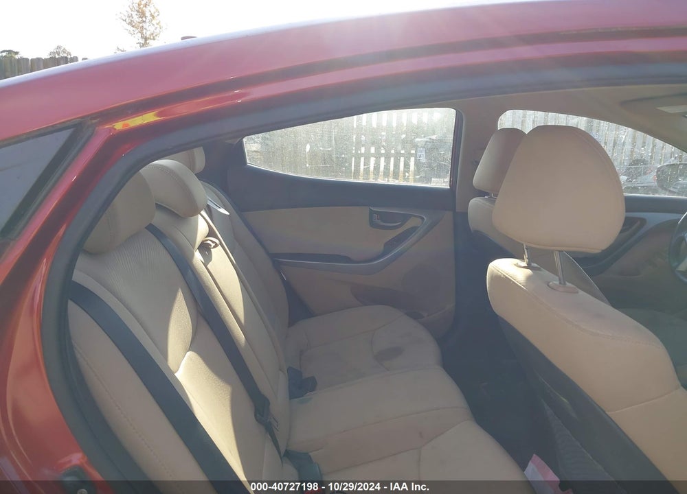 2011 HYUNDAI ELANTRA GLS (ULSAN PLANT) VIN: KMHDH4AE8BU106621