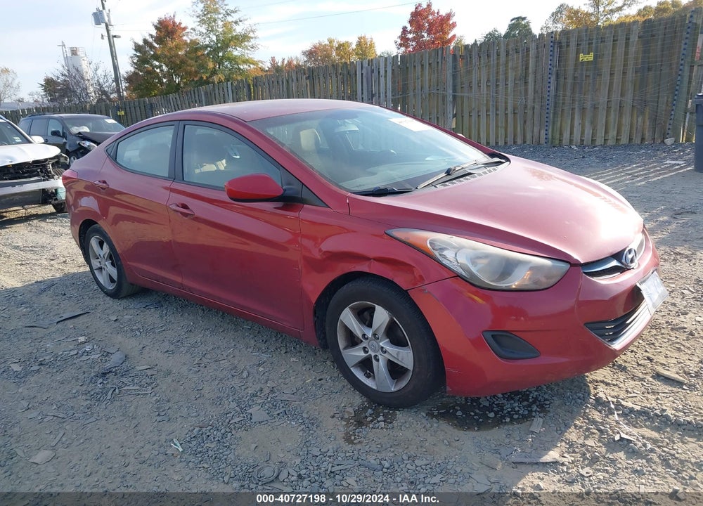 2011 HYUNDAI ELANTRA GLS (ULSAN PLANT) VIN: KMHDH4AE8BU106621
