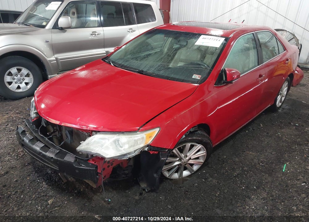 2012 TOYOTA CAMRY XLE V6 VIN: 4T1BK1FK1CU505846