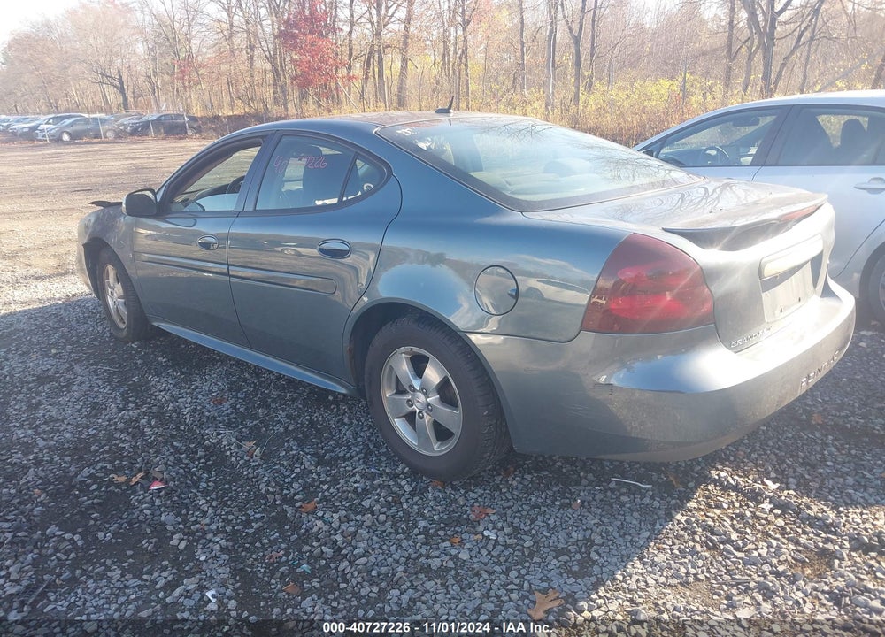 2007 PONTIAC GRAND PRIX VIN: 2G2WP552571203837