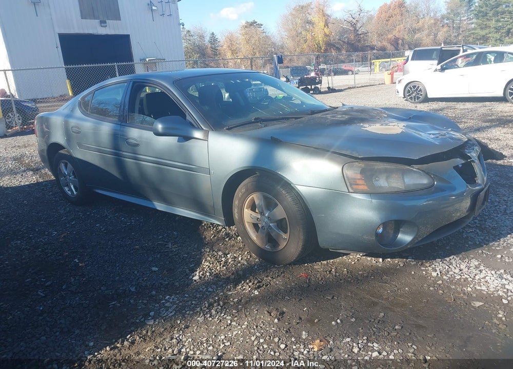 2007 PONTIAC GRAND PRIX VIN: 2G2WP552571203837